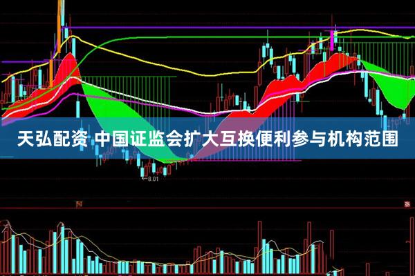 天弘配资 中国证监会扩大互换便利参与机构范围