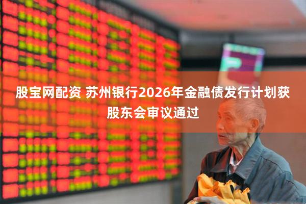 股宝网配资 苏州银行2026年金融债发行计划获股东会审议通过