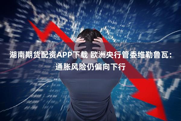 湖南期货配资APP下载 欧洲央行管委维勒鲁瓦：通胀风险仍偏向下行